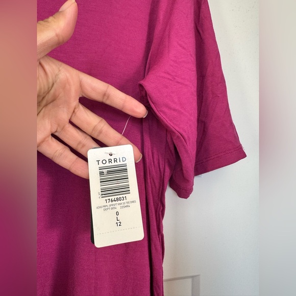 Torrid Mini Super Soft Tee Shirt Dress - Picture 7 of 8